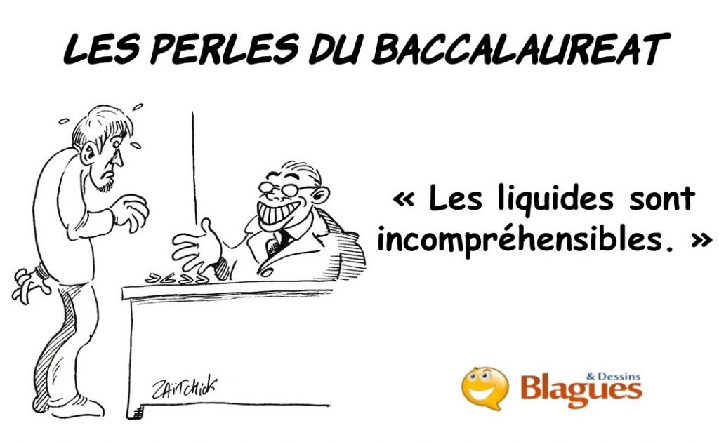 les perles du Baccalauréat, les perles du Bac