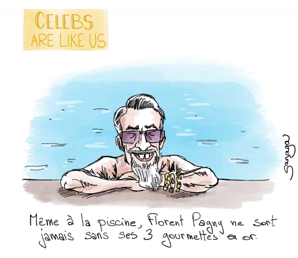 dessin presse humour Florent Pagny image drôle people actu stars célébrités