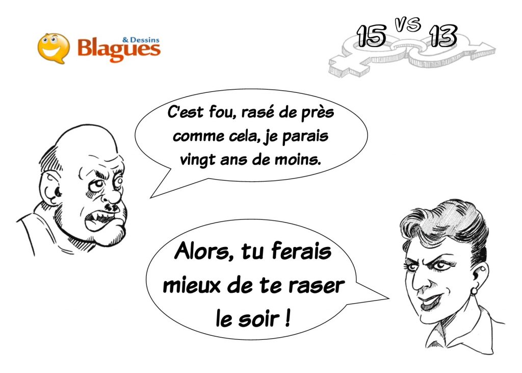 blague dessin humour image drôle mec nana homme femme gars fille couple drague