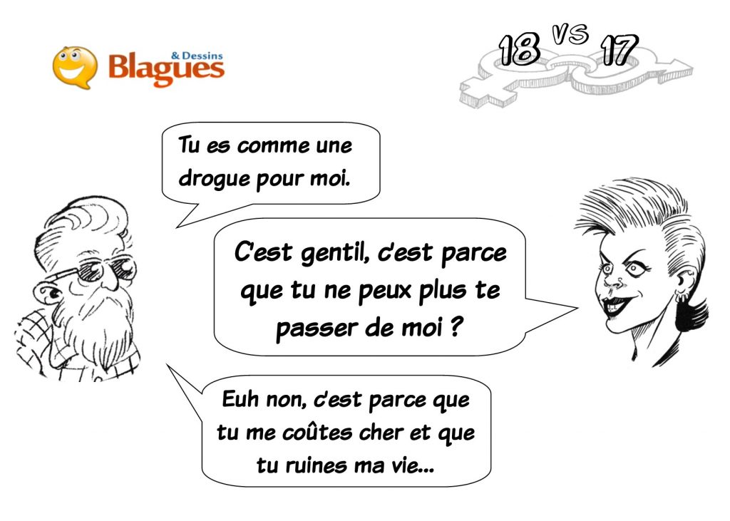 blague dessin humour image drôle mec nana homme femme gars fille couple drague