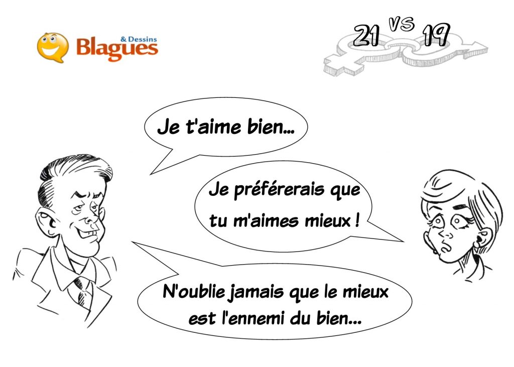 blague dessin humour image drôle mec nana homme femme gars fille couple drague