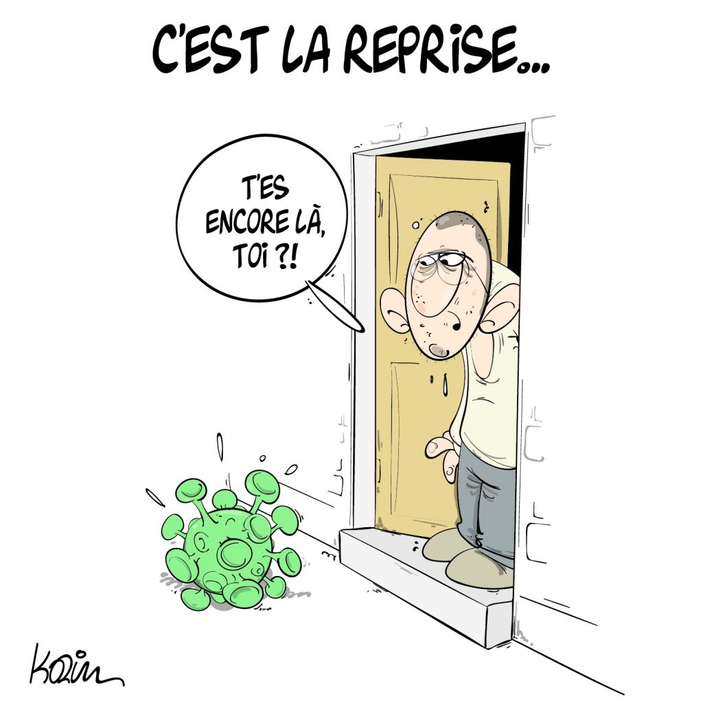 humour dessin Algérie retour coronavirus humoristique image drôle coronavirus vacances d’été