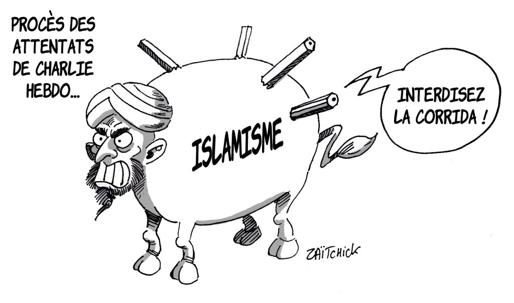 dessin presse humour attentat Charlie Hebdo image drôle intégrisme islamisme