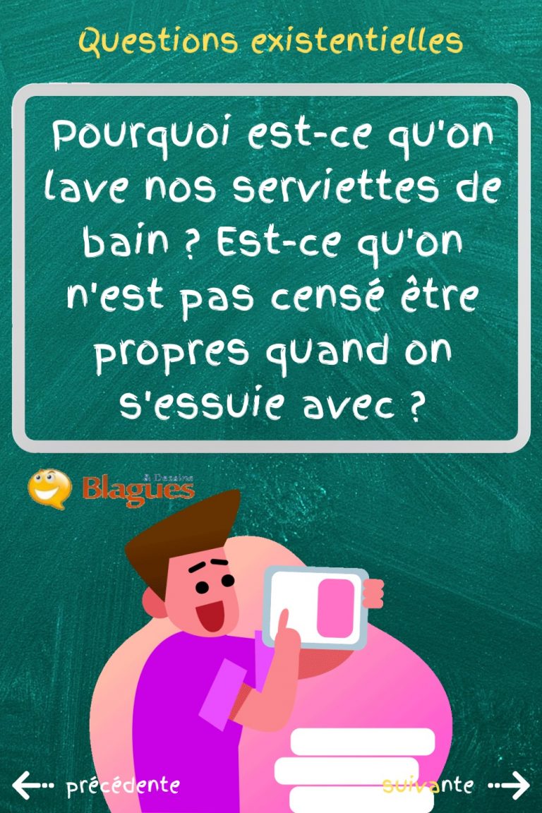 Questions existentielles – Blagues et Dessins