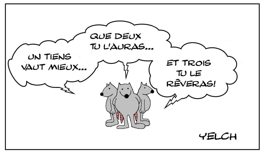 image drôle humour philosophie dessin humoristique valeur rêve