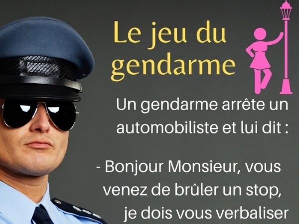 humour blague gendarme verbalisation
