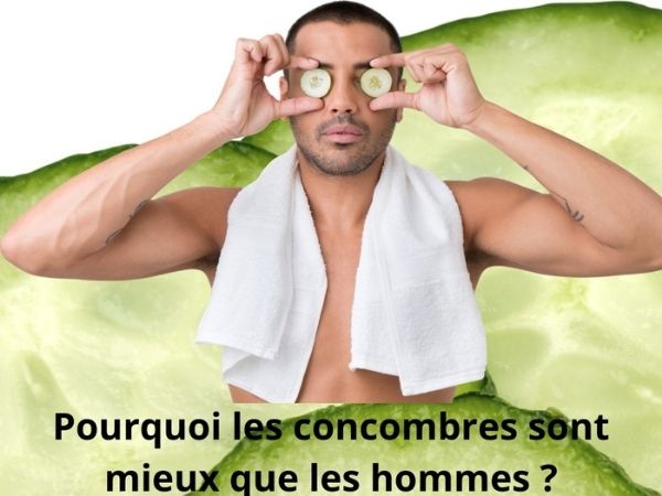 humour blague concombre hommes