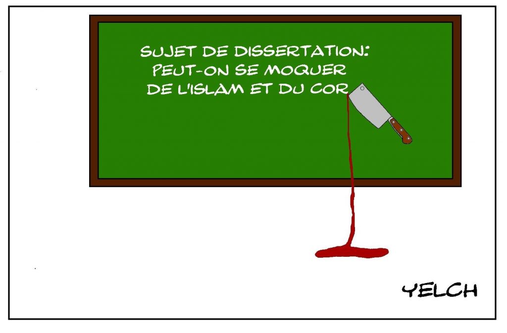 dessins humour Islam Coran image drôle Conflans attentat Samuel Paty