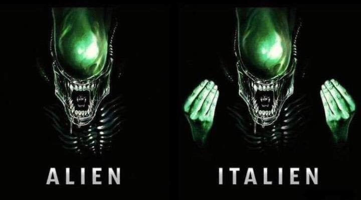 dessin humour Alien Italien image drôle extraterrestre
