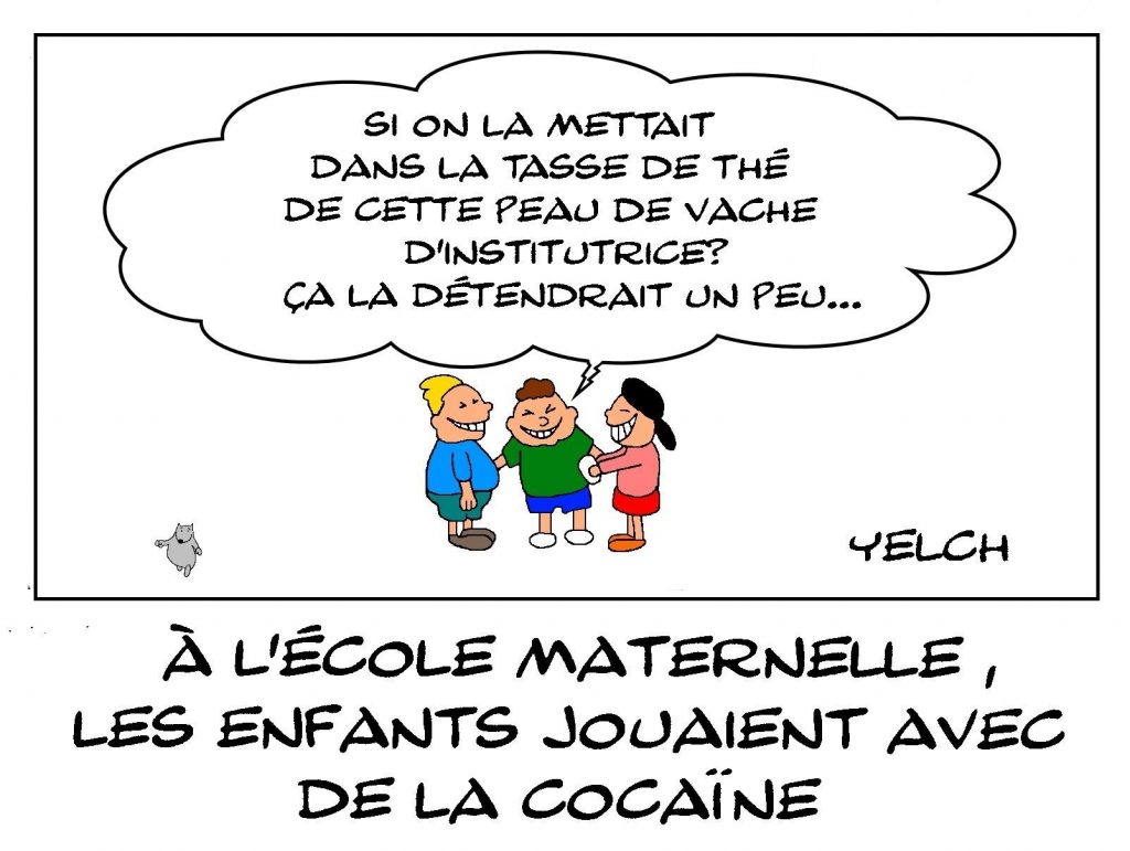 La cocaïne à l’école