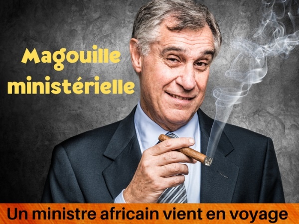 humour, blague français, blague africain, blague ministre, blague magouille, blague voyage officiel, blague fraude, blague détournement, blague autoroute, blague pot-de-vin, blague train de vie, blague homologue