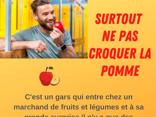 humour, blague sur la génétique, blague sur les femmes, blague sur les fruits, blague sur les goûts, blague sur la nourriture, blague sur les OGM