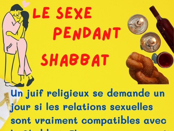 humour, blague religion, blague juif, blague shabbat, blague chabbat, blague rabbin, blague sexe, blague sexualité, blague faire l'amour, blague relations sexuelles, blague travail, blague jeu, blague incompatibilité, blague autorisation, blague prêtre, blague pasteur