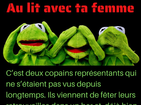 humour blague représentant cocu adultère infidélité