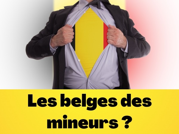 humour, blague sur les Belges, blague sur les mineurs, blague sur les éclairages, blague sur les profondeurs, blague sur le travail de jour, blague sur les entretiens d'embauche