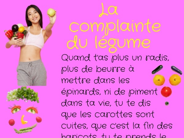 humour, blague légumes, blague complainte, blague langage, blague jeu de mots, blague primeur