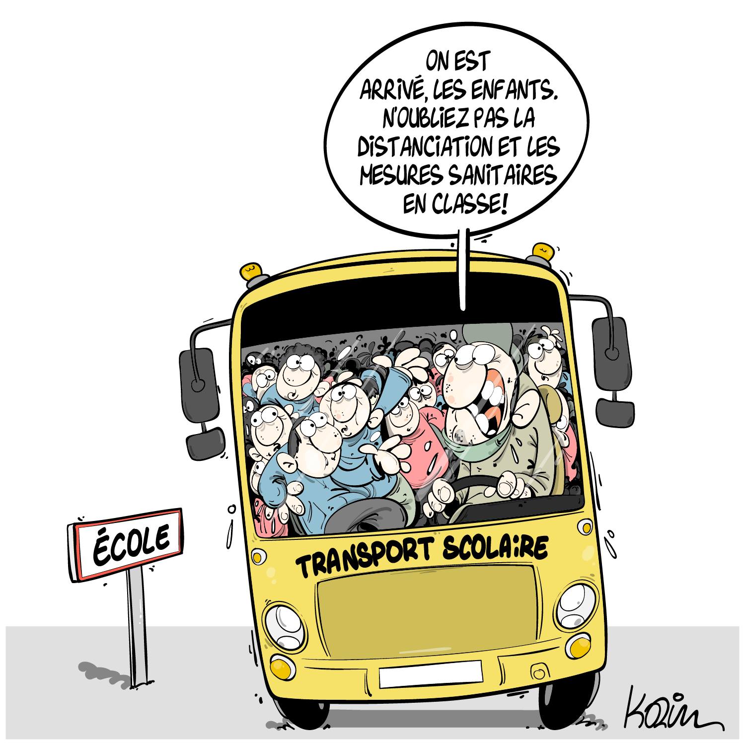 voyage scolaire humour