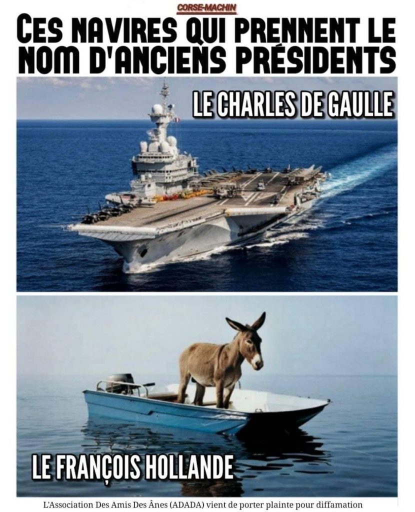 dessin humour bateaux navires image drôle anciens présidents François Hollande