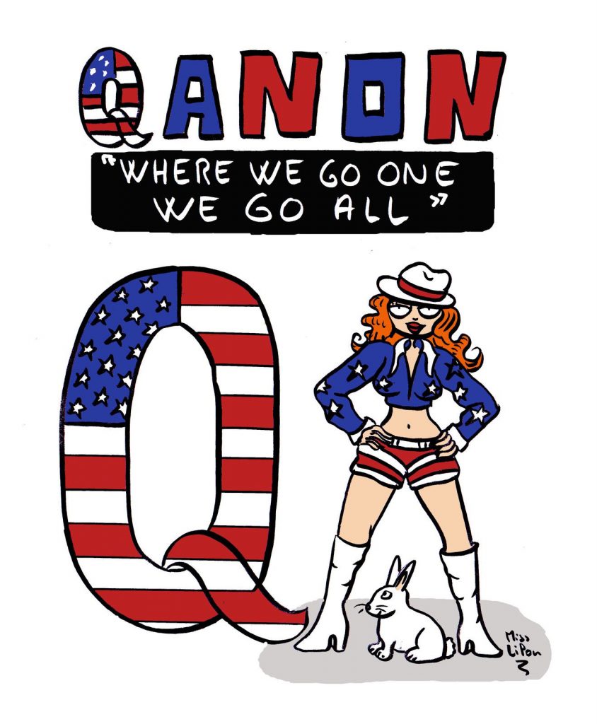 dessin presse humour États-Unis QAnon image drôle complot complotisme