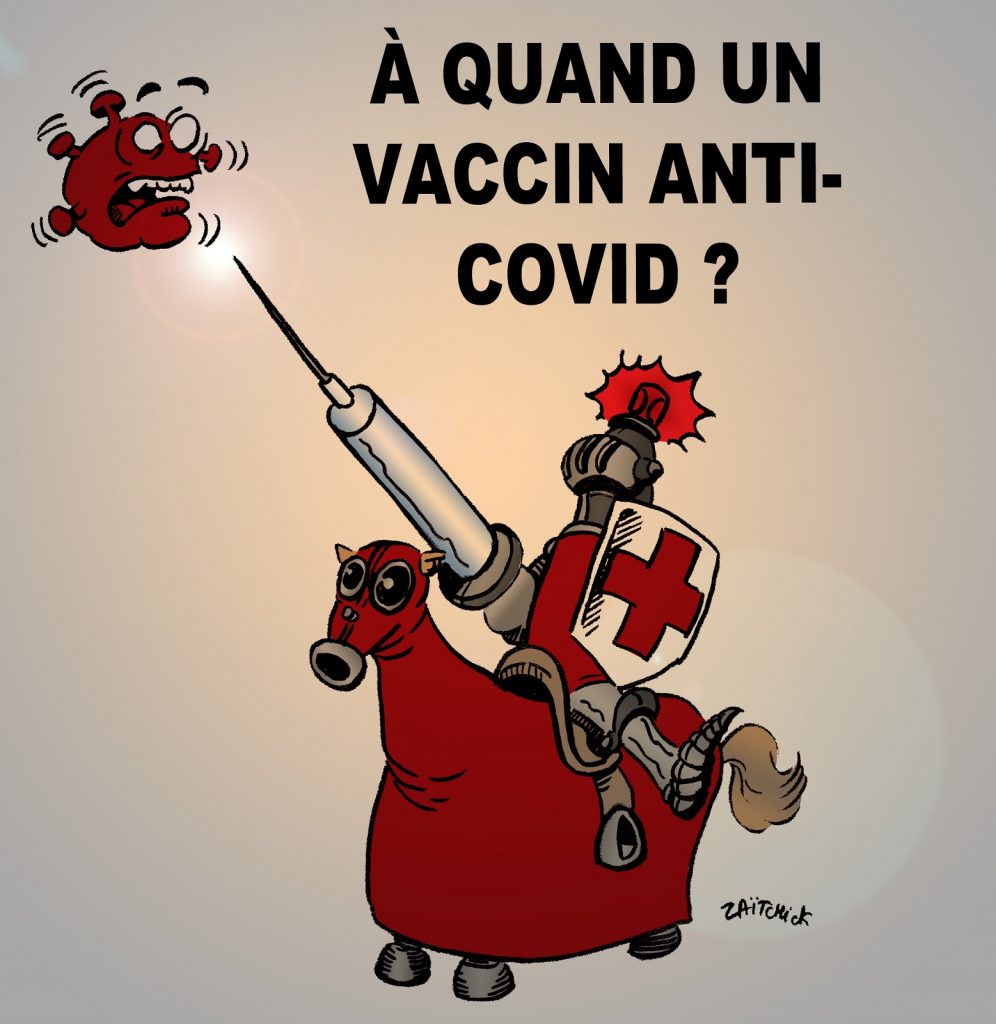 dessin presse humour coronavirus covid-19 image drôle vaccin anti-covid