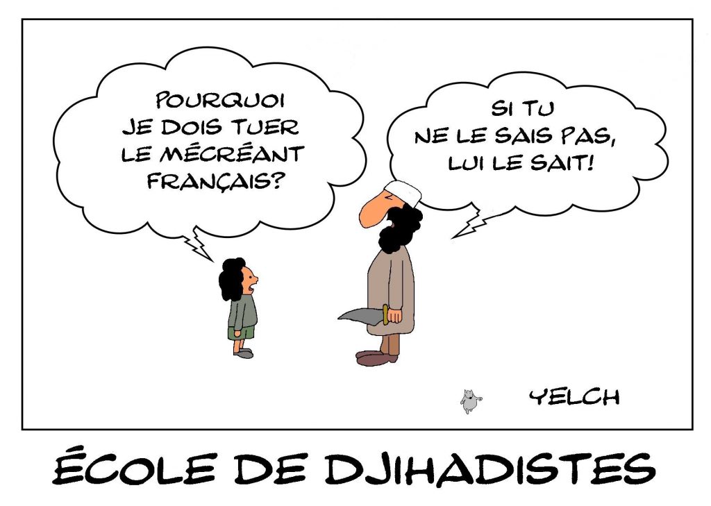 dessins humour islamisme djihadisme image drôle mécréants français fanatisme