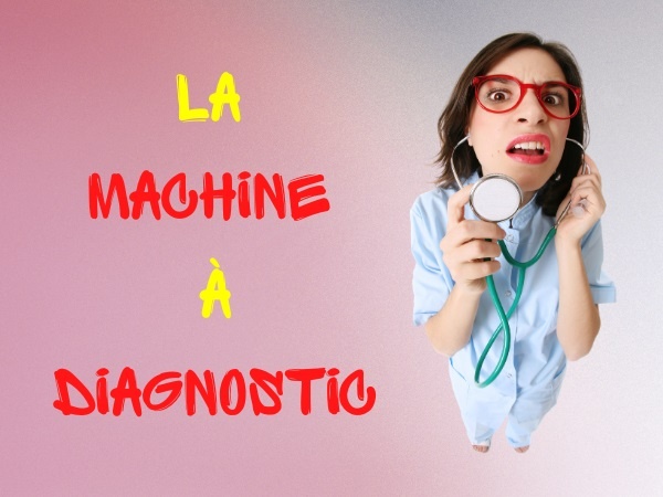 humour, blague sur les technologies, blague sur la santé, blague sur les machines, blague sur les diagnostics, blague sur les tendinites, blague sur les échantillons