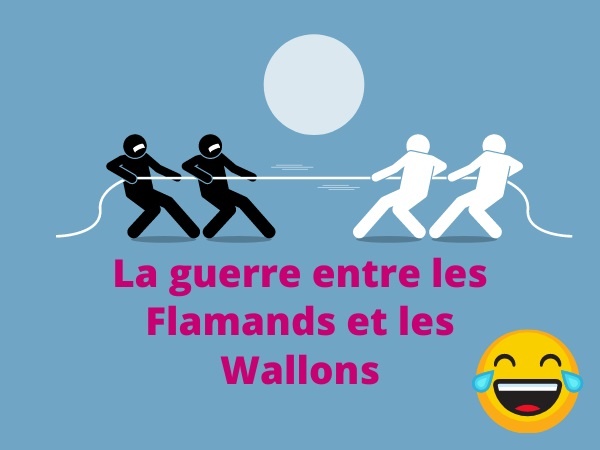 humour, blague sur les Flamands, blague sur les Wallons, blague sur les guerres de tranchées, blague sur les Belges, blague sur les soldats, blague sur les massacres