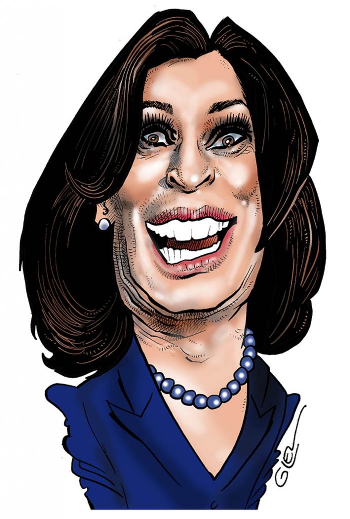 dessin presse humour Kamala Harris image drôle États-Unis