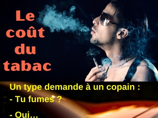 humour, prix, blague sur les prix, coût, blague sur les coûts, tarif, blague sur les tarifs, tabac, blague sur le tabac, cigarette, blague sur les cigarettes, Ferrari, blague sur les Ferrari, fumeur, blague sur les fumeurs, voiture, blague sur les voitures, dépense, blague sur les dépenses, dépense mensuelle, blague sur les dépenses mensuelles, paquet, blague sur les paquets, paquet de cigarettes, blague sur les paquets de cigarettes, prix du tabac, blague sur le prix du tabac, prix du paquet de cigarettes, blague sur le prix du paquet de cigarettes