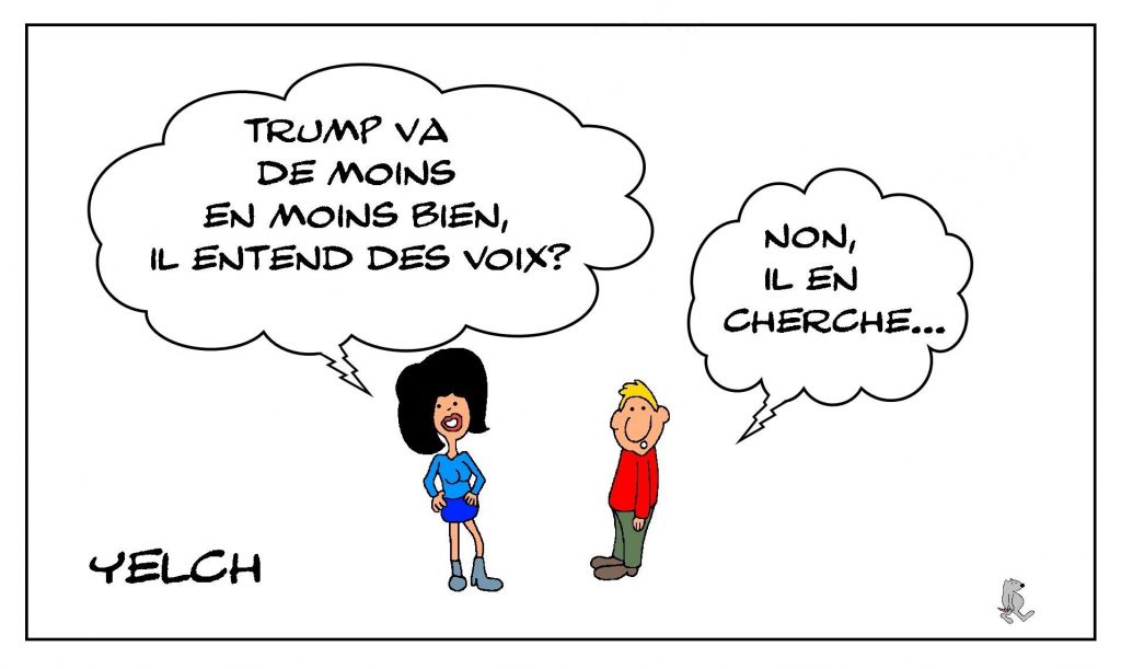 dessins humour États-Unis image drôle Donald Trump élections