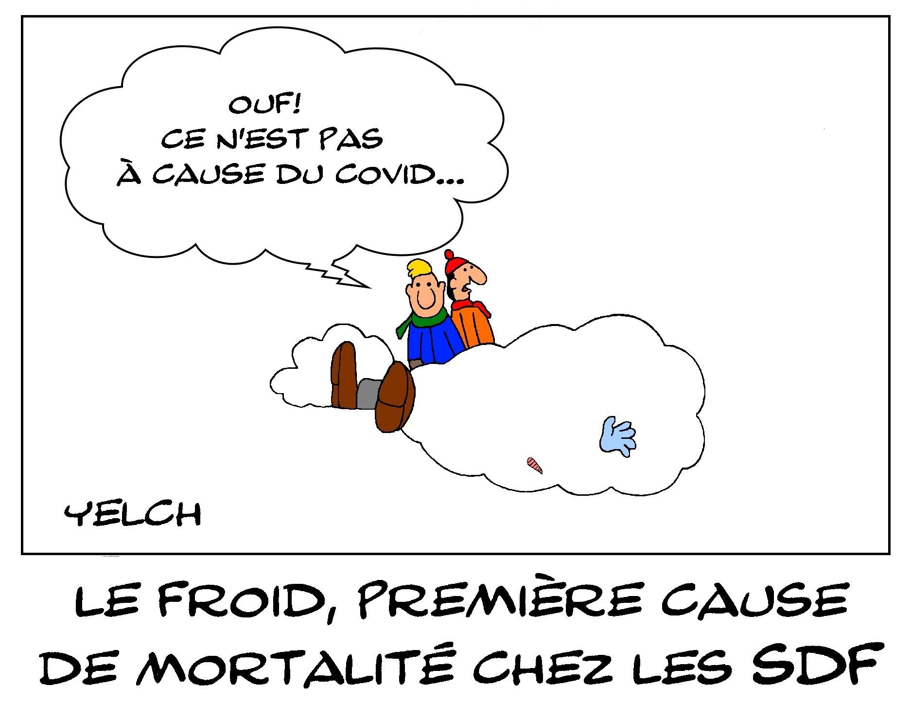 Le Froid Premiere Cause De Mortalite Chez Les Sdf Blagues Et Dessins
