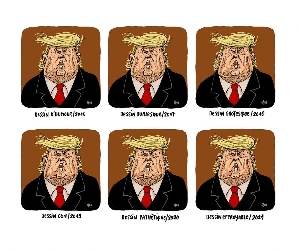 dessin presse humour Donald Trump image drôle États-Unis