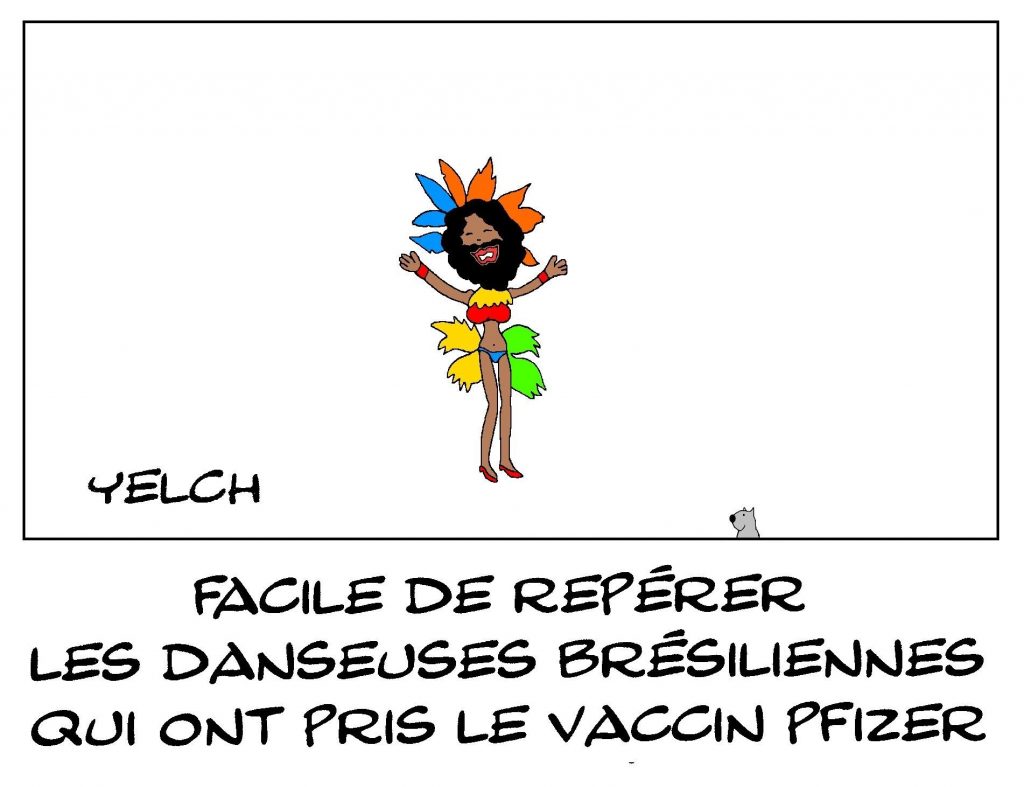 dessins humour coronavirus covid-19 image drôle vaccin Pfizer effets secondaires