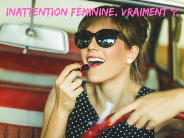 humour, blague sur les femmes, blague sur l'inattention, blague sur la conduite, blague sur les autoroutes, blague sur le téléphone au volant, blague sur les petits déjeuners