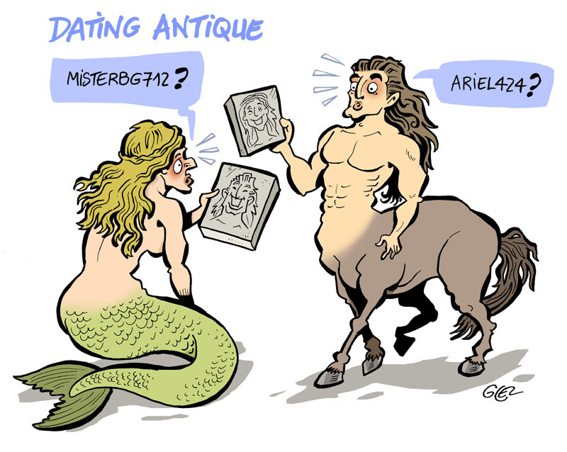dessin presse humour rencontre dating image drôle centaure sirène antiquité