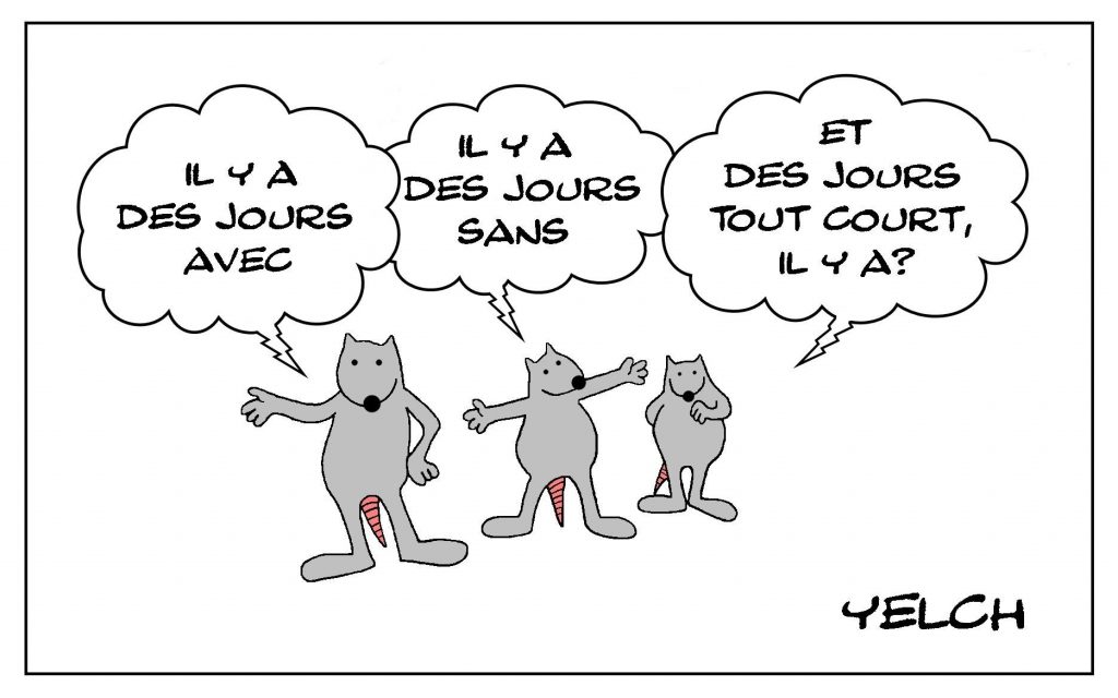 image drôle philosophie pensée dessin humour jours avec sans tout court