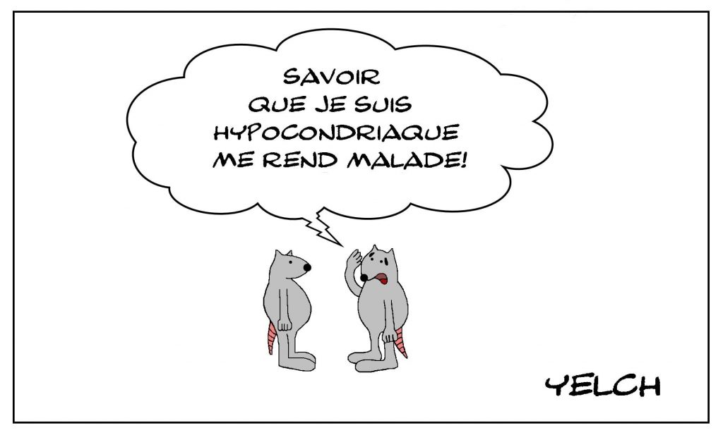 dessins humour maladie image drôle hypocondriaque