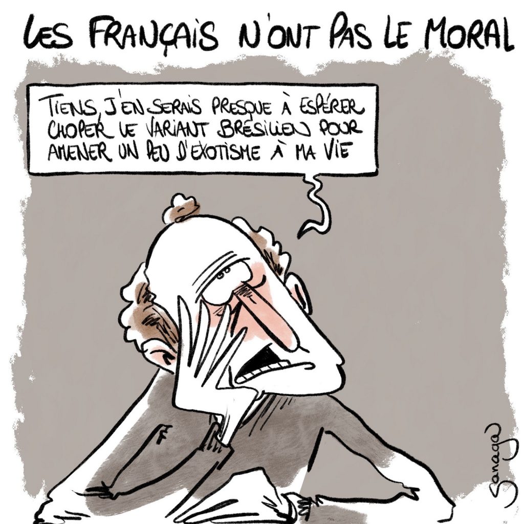 dessin presse humour coronavirus covid-19 image drôle moral français