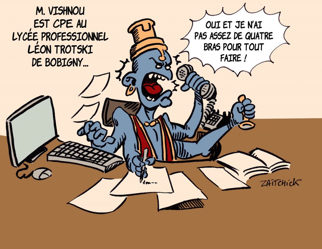 dessin presse humour Éducation Nationale image drôle Lycée Professionnel CPE