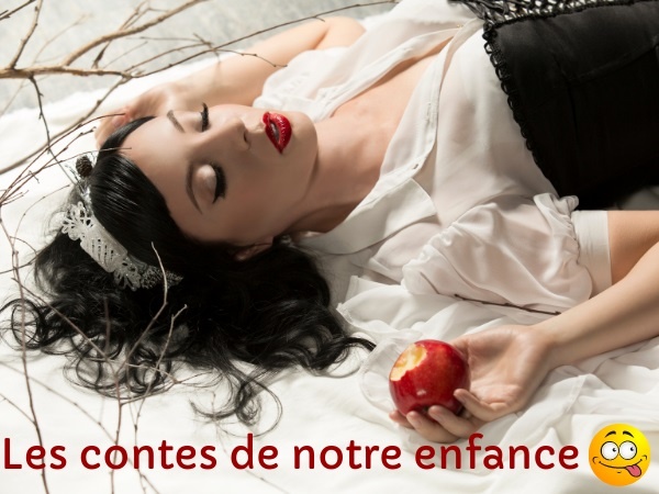 humour, blague Blanche-Neige, blague Prince Charmant, blague sexe, blague baiser, blague réveil, blague simulation