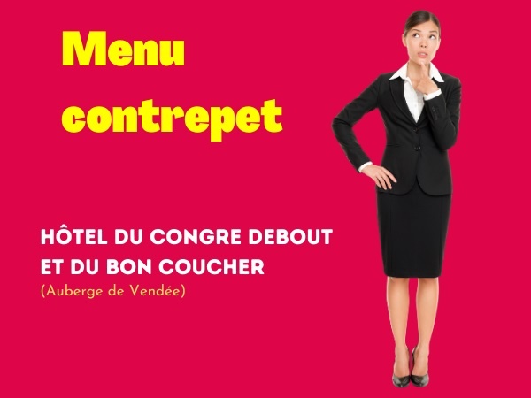 humour, blague contrepèteries, blague menu, blague repas, blague plats, blague cuisine, blague hôtel, blague restaurants, blague jeu de mots, humour contrepet