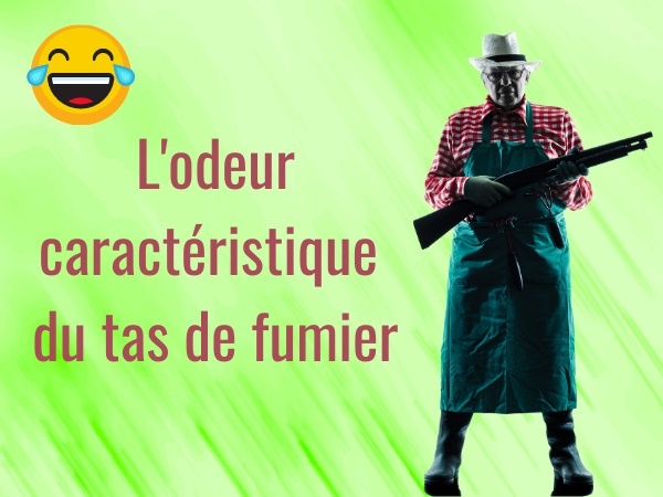 humour, blague garde champêtre, blague police, blague autorité, blague paysan, blague fumier, blague épandeur, blague mouches, blague mouches à merde, blague cul, blague vaches, humour fermier