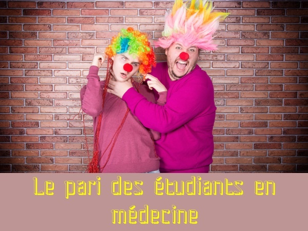 humour, blague sur les carabins, blague sur les étudiants en médecine, blague sur les paris, blague sur les blennorragies, blague sur les hémorroïdes, blague sur les diagnostics