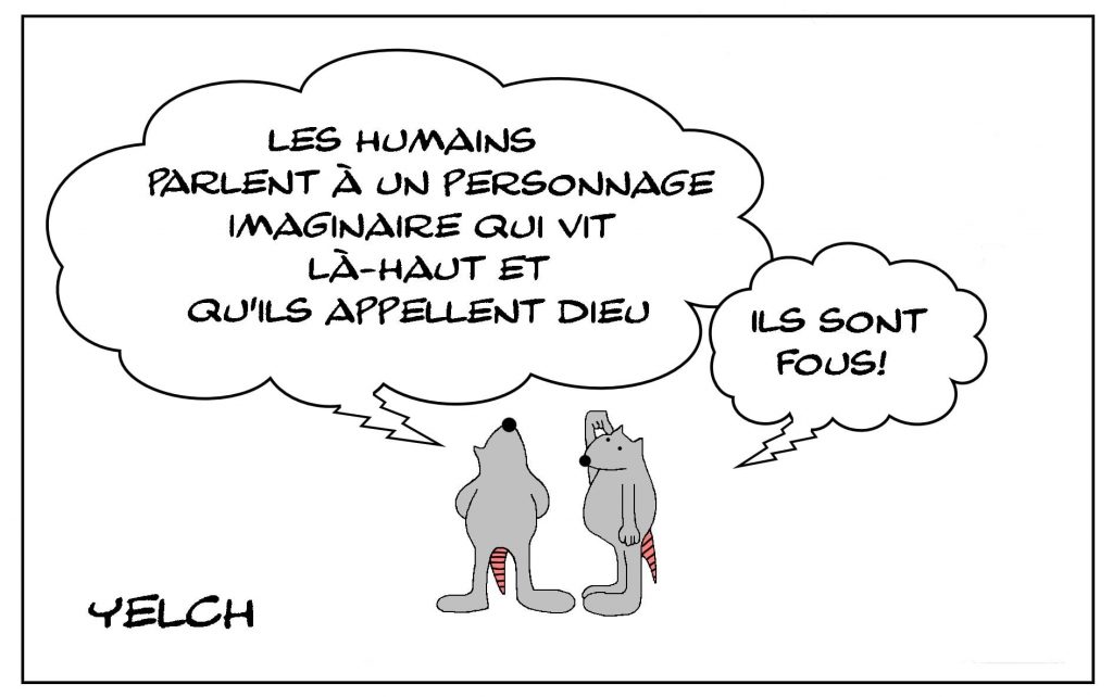 dessins humour personnage imaginaire image drôle Dieu religion