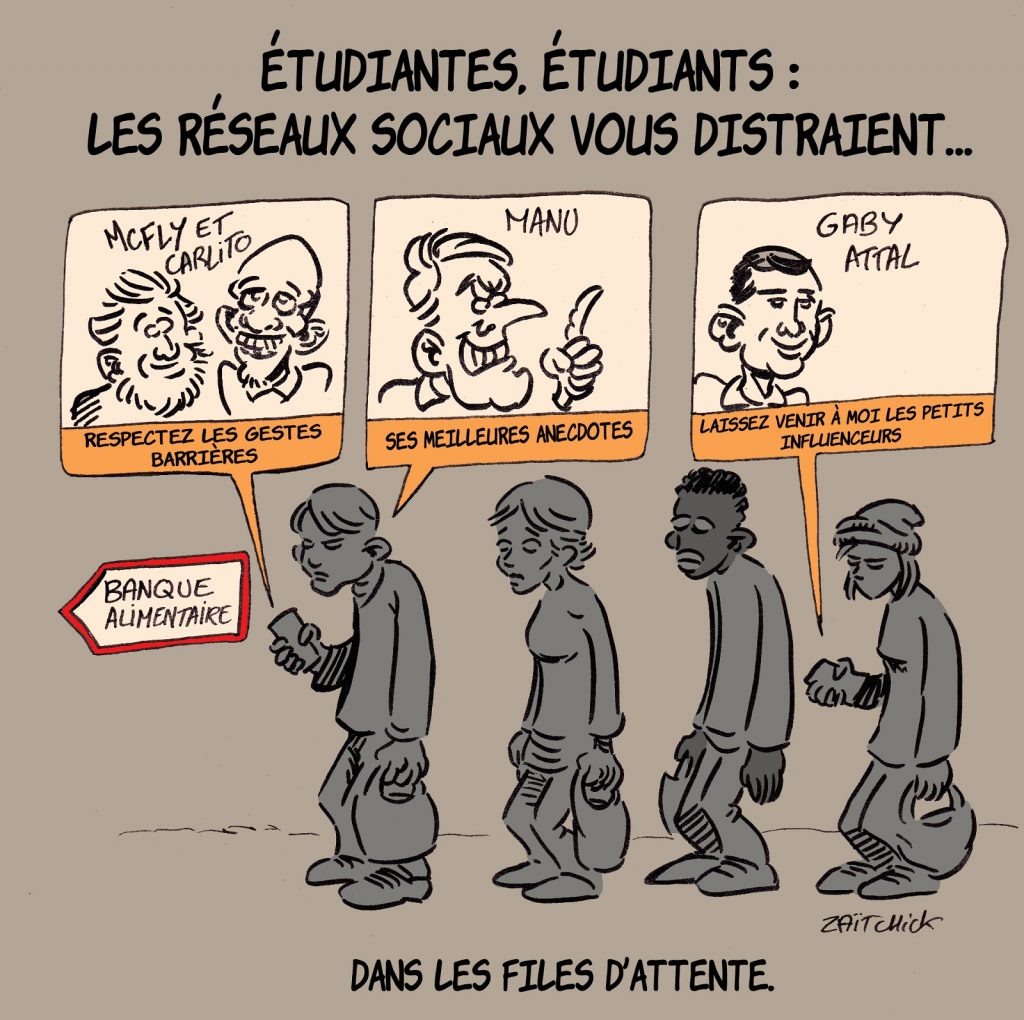 dessin presse humour Emmanuel Macron image drôle LREM réseaux sociaux
