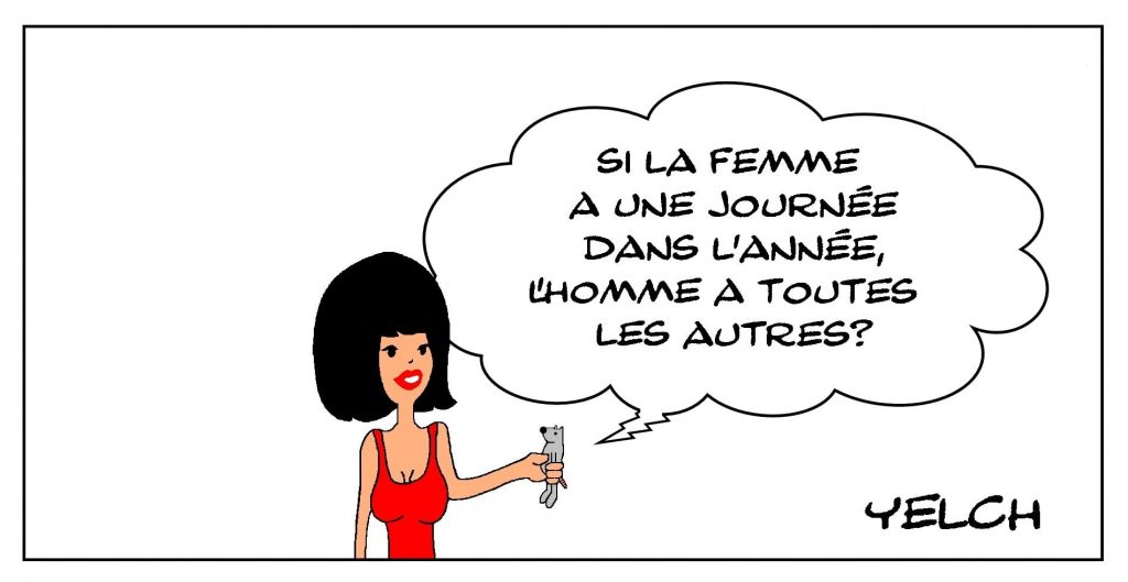 dessins humour journée internationale image drôle droits femmes 8 mars