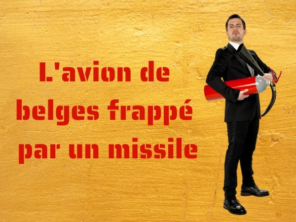 humour, blague belges, blague avion, blague missile, blague plancher, blague poids, blague sacrifice, blague applaudissement, blague passagers, humour belge