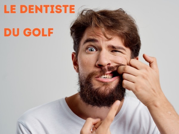 humour, blague dentistes, blague sport, blague golf, blague balle, blague douleur, blague couilles