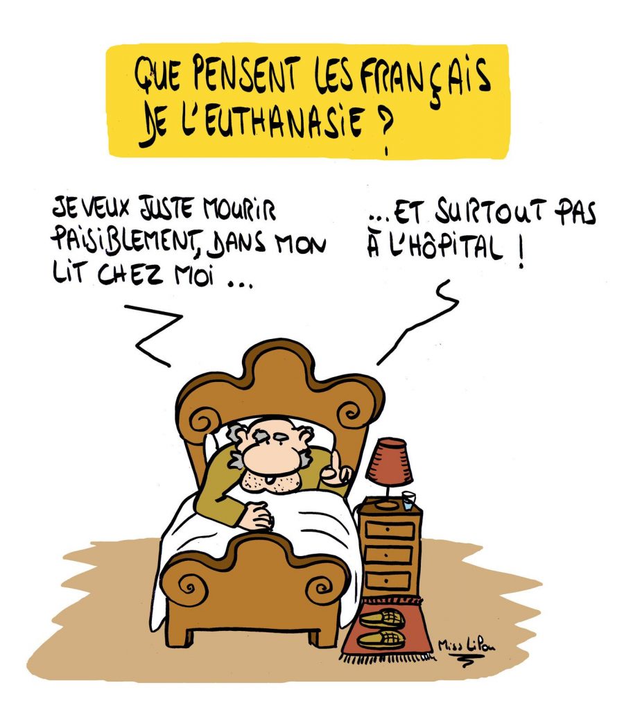 dessin presse humour euthanasie image drôle français