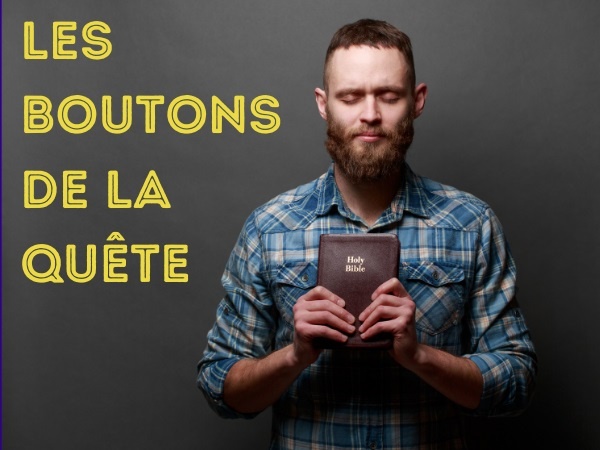 blague Écosse, blague pasteur, blague religion, blague quête, blague boutons, blague exposition, blague tronc des pauvres, humour